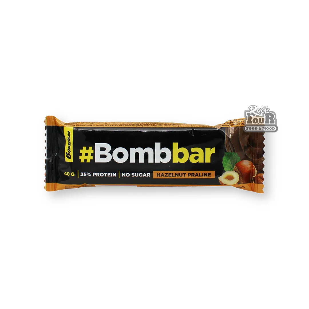 Baton nuts "BombBar" sugar free 40g